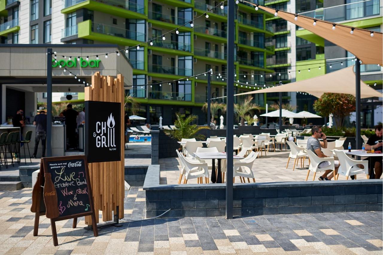 Coral Aparthotel Pool & Spa Mamaia Nord Năvodari Eksteriør billede