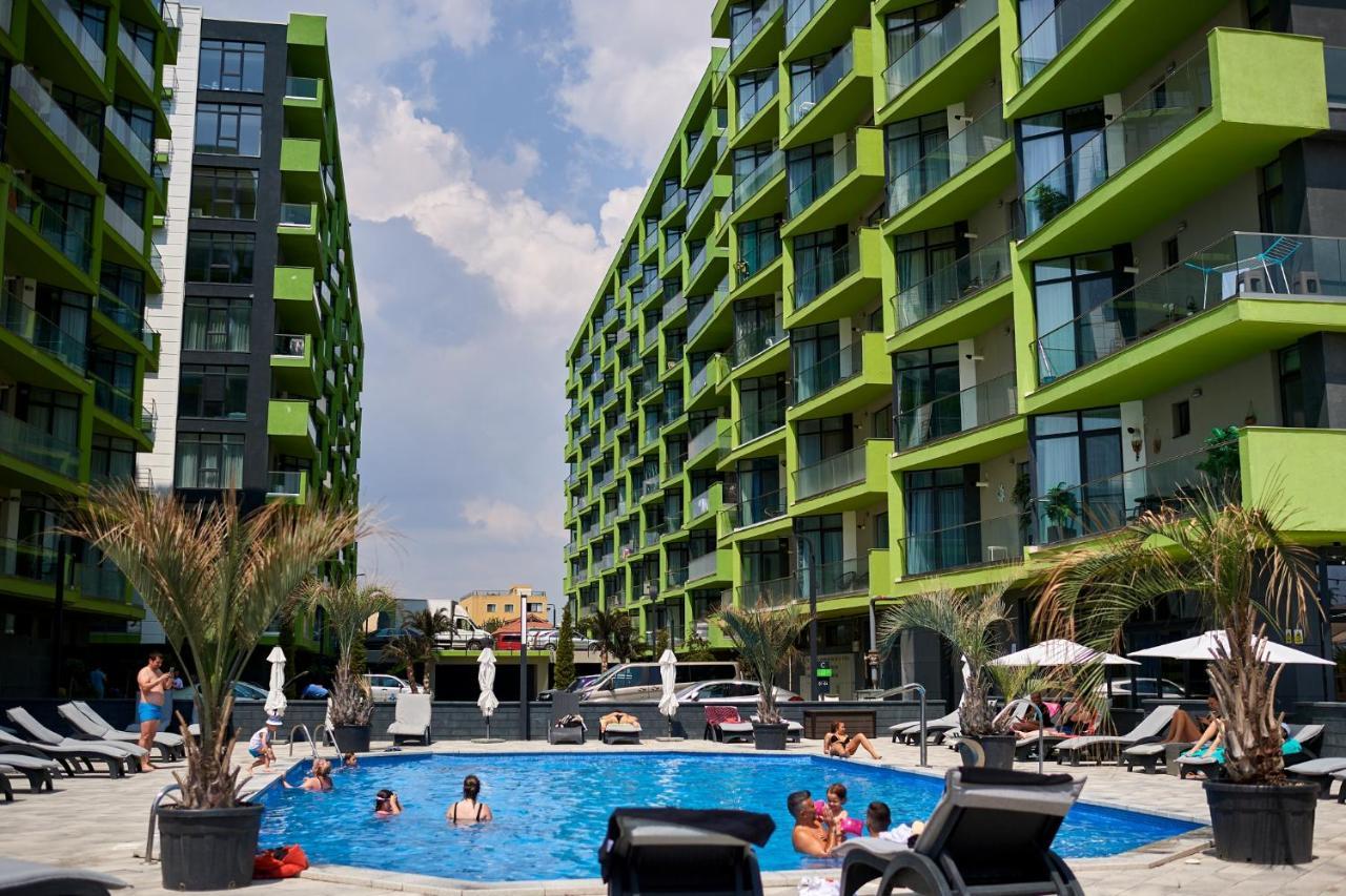 Coral Aparthotel Pool & Spa Mamaia Nord Năvodari Eksteriør billede
